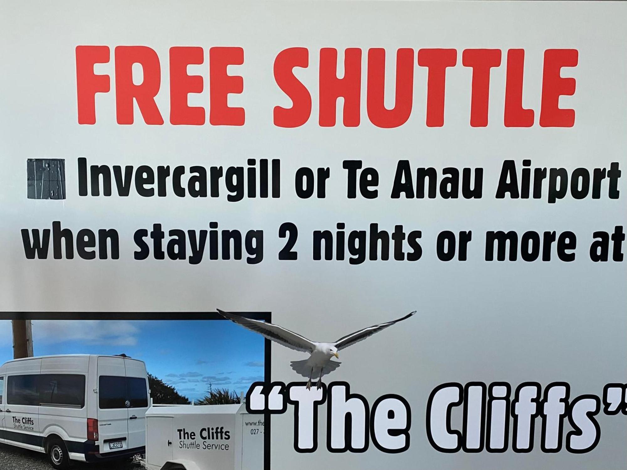 “The Cliffs” Humpridge View Motels Tuatapere 外观 照片